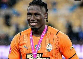 Lassina Traoré, vainqueur de la Coupe d’Ukraine
